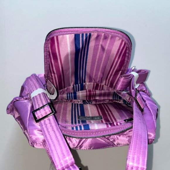 Lug Skyhop Convertible Backpack Acai Berry - Picture 8 of 11